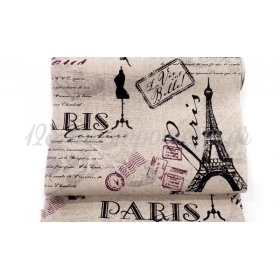 Ρολο Καραβοπανο Ασπρομαυρο Paris 24Cm X 4,57 Μετρα - ΚΩΔ: 527182