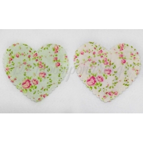 Πουγκι Καρδια Λουλoυδια Βαμβακερο  12Cm X 11Cm - ΚΩΔ: 520098