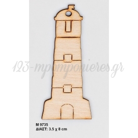 Ξυλινος Πυργος 3,5Χ8 Εκατ. - ΚΩΔ:M9735-Ad