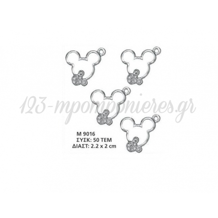 Μεταλλικο Διακοσμητικο Mickey Mouse 2.2Χ2 Εκατ. - ΚΩΔ:M9016-Ad