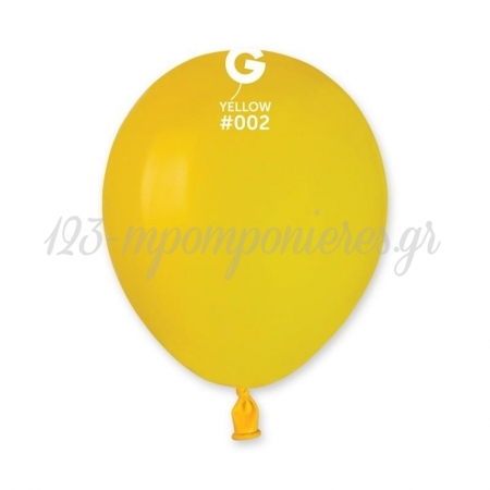 Κιτρινα Μπαλονια 5΄΄ (12,7Cm) Latex – ΚΩΔ.:1360502-Bb