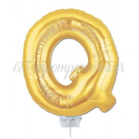 Μπαλονι Foil Χρυσο 40Cm Γραμμα Q – ΚΩΔ.:526Lg1617-Bb