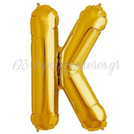 Μπαλονι Foil Χρυσο 101Cm Γραμμα K – ΚΩΔ.:536Lgg-Bb