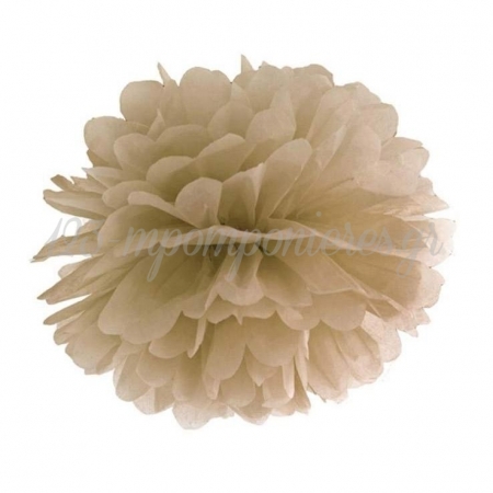 Καραμελ Διακοσμητικο Πομ-Πομ Σε Σχημα Λουλουδιου 35Cm - ΚΩΔ:Pp35-085-Bb