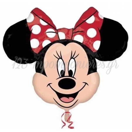 Μπαλονι Foil 53X53Cm Super Shape Minnie Mouse Street – ΚΩΔ.:22912-Bb
