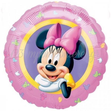 Μπαλονι Foil 45Cm Minnie Mouse «Happy Birthday» – ΚΩΔ.:510959-Bb