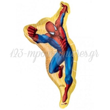 Μπαλονι Foil 97X48Cm Super Shape Spiderman Κιτρινο - ΚΩΔ.:518179-Bb