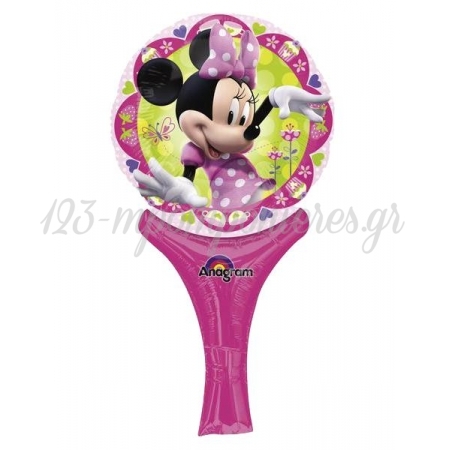 Μπαλονι Foil 30Cm Mini Shape Minnie Mouse Disney Inflate-A-Fun – ΚΩΔ.:527029-Bb