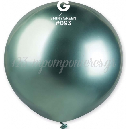 Shiny Πρασινα Μπαλονια 19΄΄ (48Cm)  Latex – ΚΩΔ.:13619093-Bb