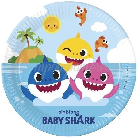 Πιατα Φαγητου Baby Shark - ΚΩΔ:92540-Bb