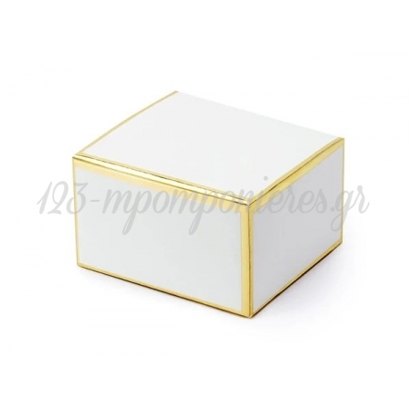 Κουτακι Λευκο Με Χρυσο - ΚΩΔ:Pudp29-008-019M-Bb
