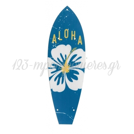 Βαση Ξυλινη Surfing Board Για Λαμπαδα 10,5Χ33Cm - ΚΩΔ:M3515-Ad