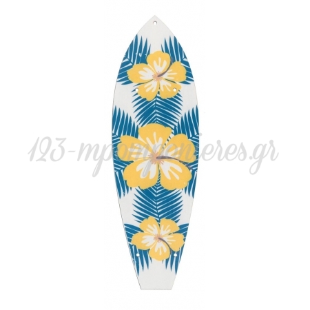 Βαση Ξυλινη Surfing Board Για Λαμπαδα 10,5Χ33Cm - ΚΩΔ:M3516-Ad