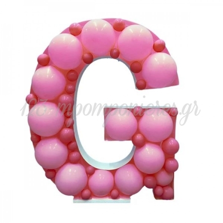 Πλαισιο Για Μπαλονια Σε Σχημα Γραμμα G 100Χ77Cm - ΚΩΔ:88137A-Bb