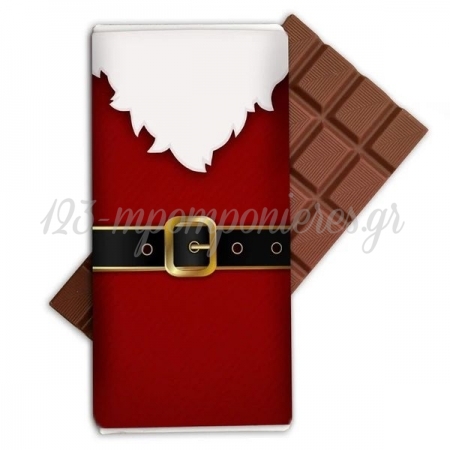 Χριστουγεννιάτικη Σοκολάτα Santa Claus 100gr - ΚΩΔ:5531113-100-14-BB