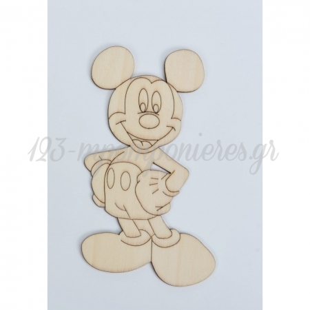Ξυλινο Διακοσμητικο Mickey Mouse 14Χ8 Εκατ. - ΚΩΔ:5002225-Rd