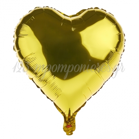 Μπαλόνι Foil 18"(45Cm) Καρδιά Χρυσό – ΚΩΔ:PT036-3-NU