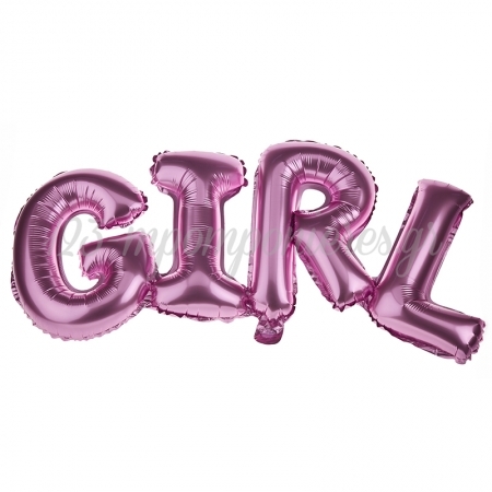 Μπαλονι Foil 14"(37Cm) Girl Ροζ - ΚΩΔ:PT038-NU