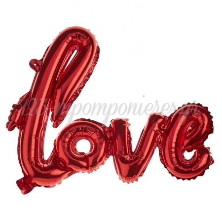 Μπαλόνι Foil Love Κόκκινο 68x46 cm- ΚΩΔ:PT040-2-NU