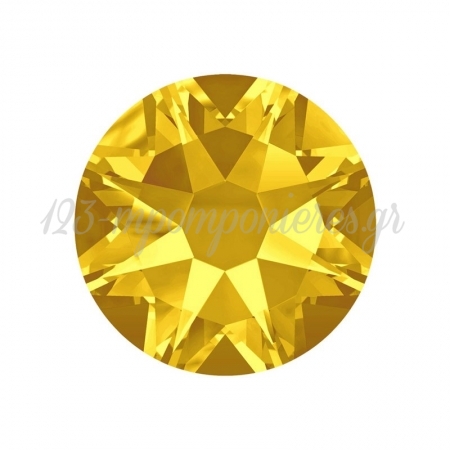 Swarovski Κρύσταλλο Flatback ~4.6-4.8mm - Χρώμα Light Topaz - ΚΩΔ:6100155.0066-NG