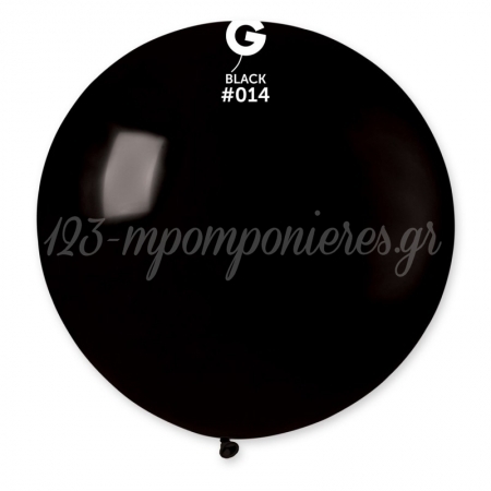 Μπαλόνι Latex 40 (101cm) Μαύρο - ΚΩΔ:13640014-BB