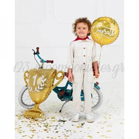 Μπαλόνι Foil 18 (45cm) Χρυσό Congrats - ΚΩΔ:FB105-019-BB