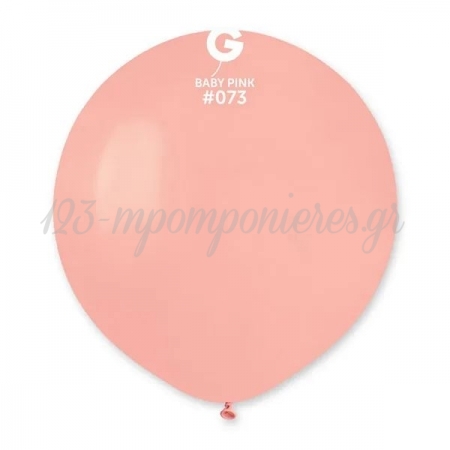 Μπαλόνι Latex 48cm Baby Pink Λάτε - ΚΩΔ:1361973-BB