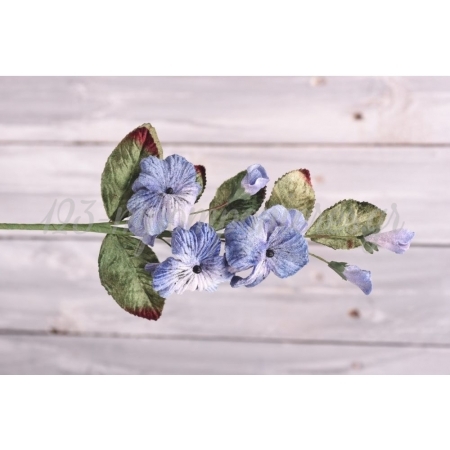 Μικρολούλουδα κλαδί με λιλά άνθη 40CM - ΚΩΔ:3013515-17-RD