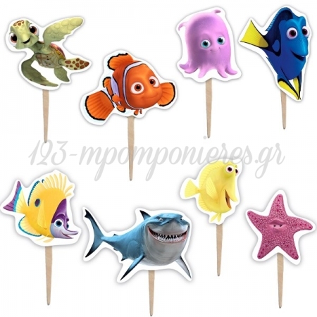 Οδοντογλυφίδες Πάρτυ Nemo 13cm - ΚΩΔ:P25917-67-BB
