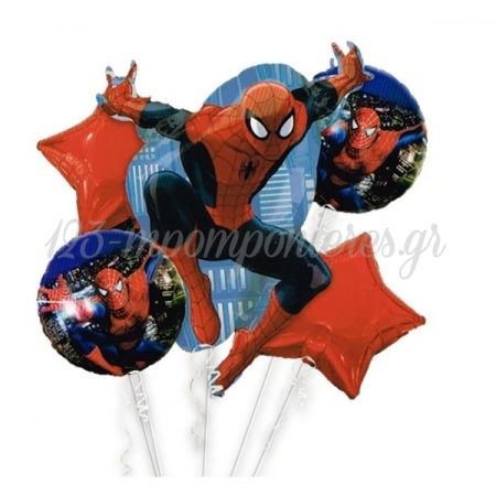 Σετ Μπαλόνια Spiderman - ΚΩΔ:207FS079-BB