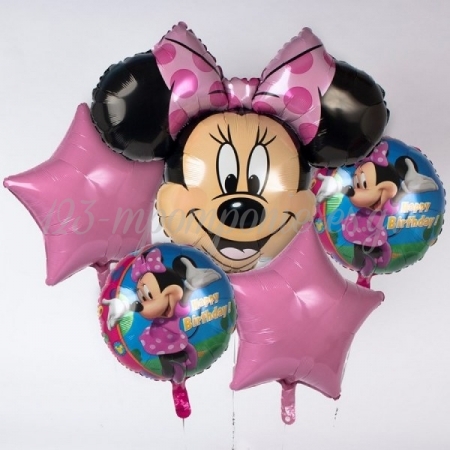Σετ Μπαλόνια Minnie Mouse - ΚΩΔ:207FS072-BB