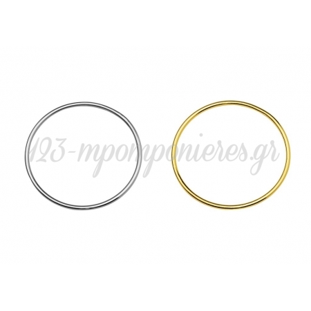 Μεταλλικός Κύκλος 10cm - ΚΩΔ:M4643-AD
