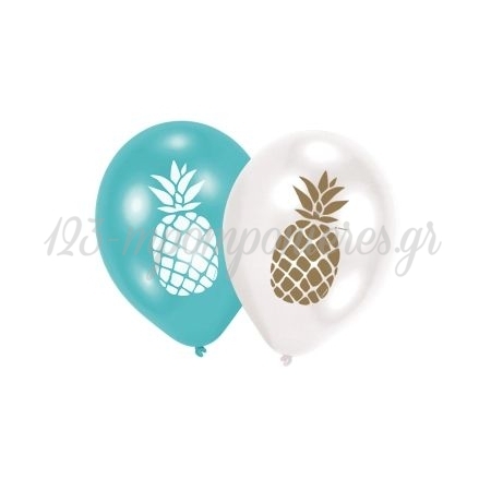Μπαλόνια Λάτεξ - Pineapple Vibes 28cm - ΚΩΔ:9903315-BB