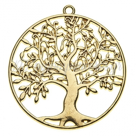 Μεταλλικό Δέντρο Της Ζωής Χρυσό 5cm - ΚΩΔ:NU2311-NU